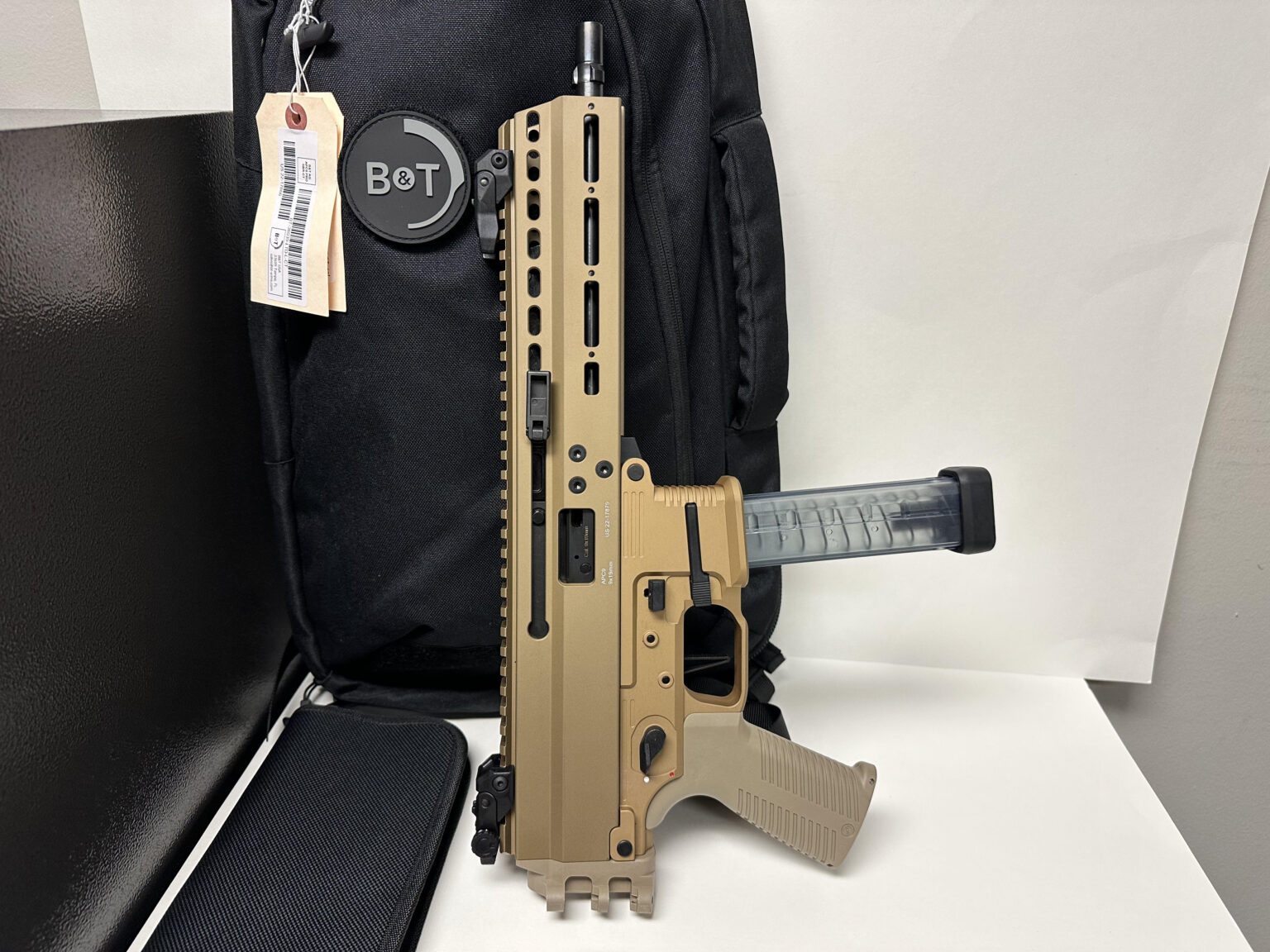 B T APC9 LIMITED 8 9 Pistol Coyote Tan With Billet Receiver