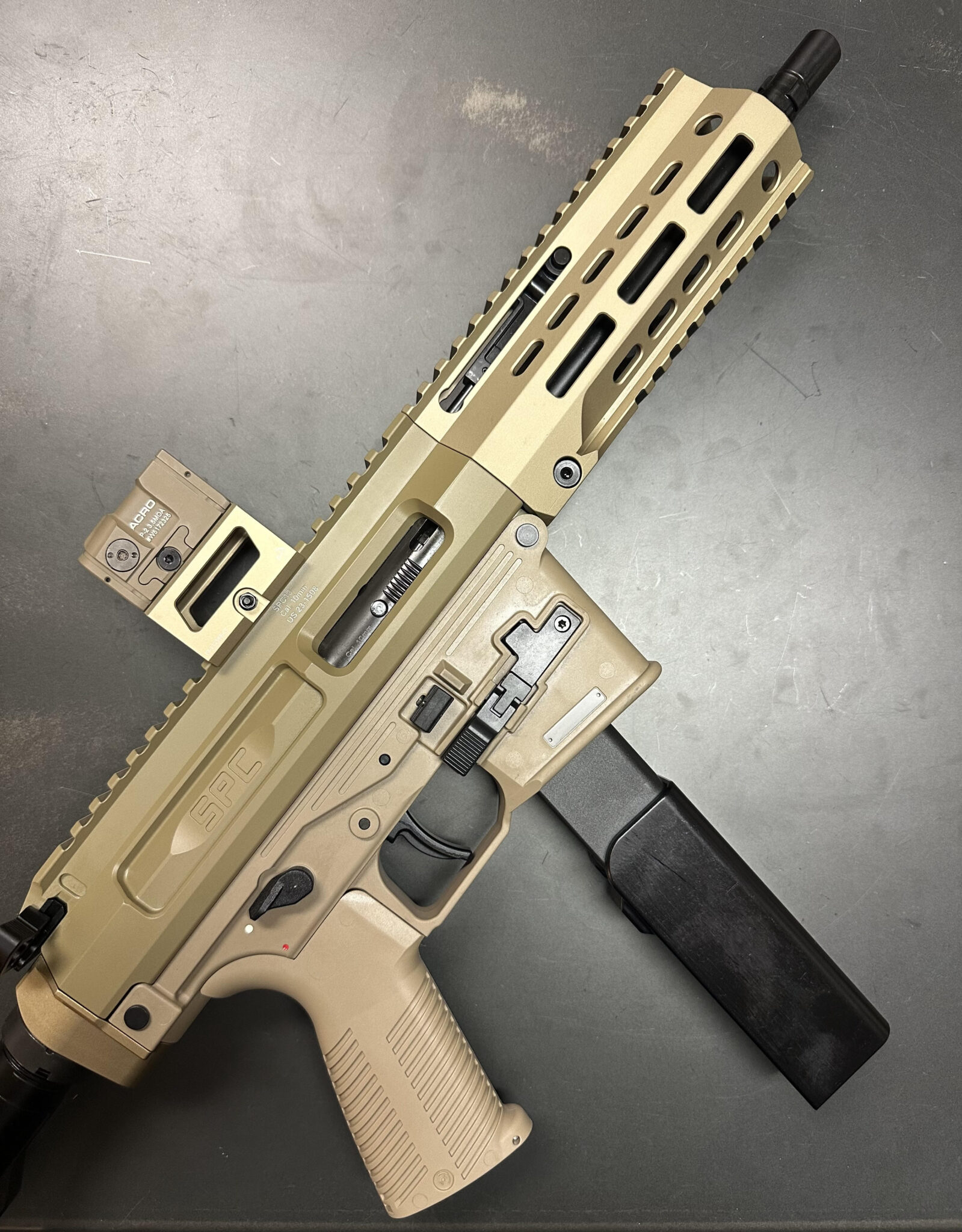 B T SPC10 10MM Pistol Coyote Tan Axarms