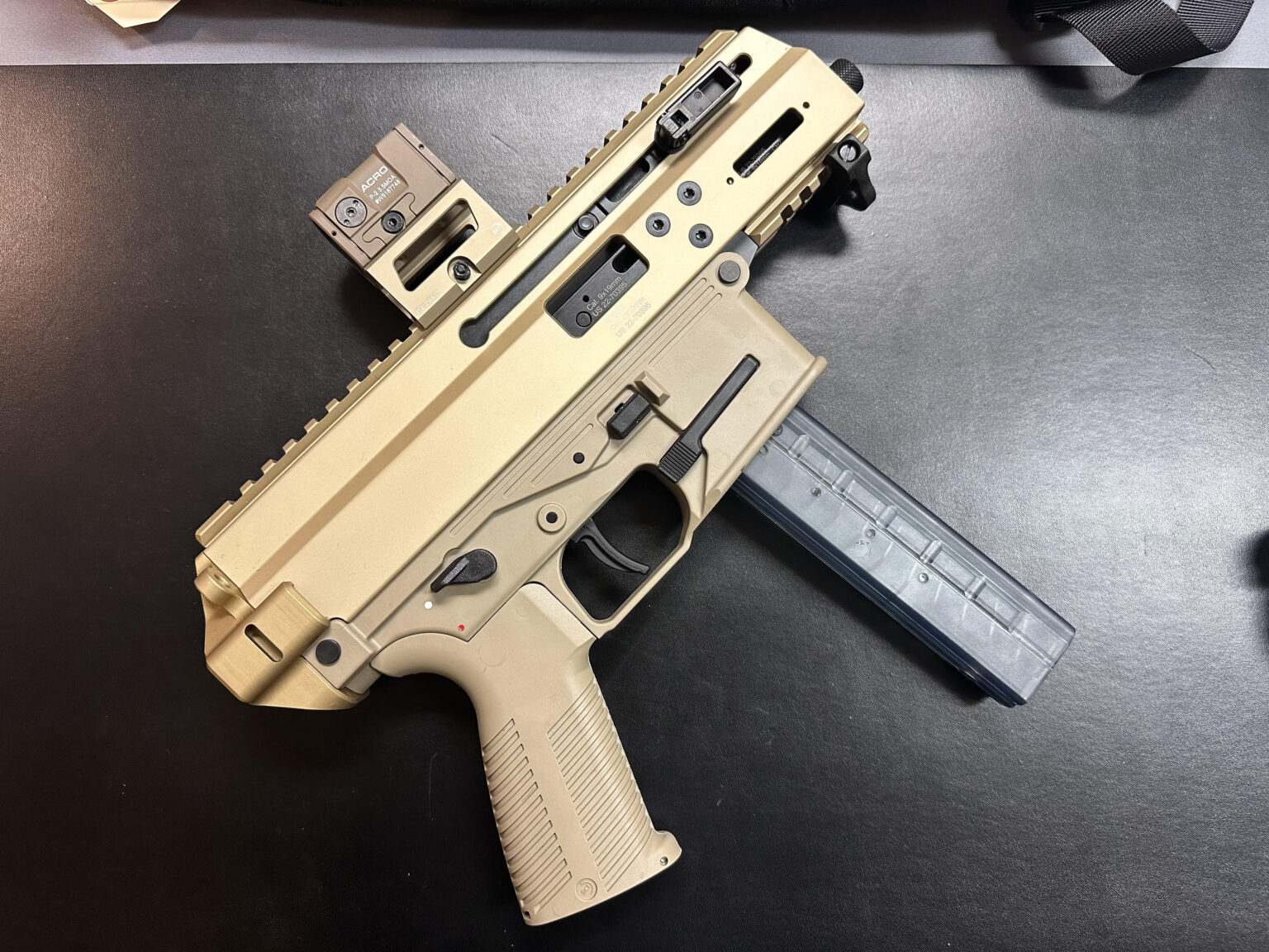 APC9K COYOTE TAN + AIMPOINT ACRO P2 BUNDLE – Axarms