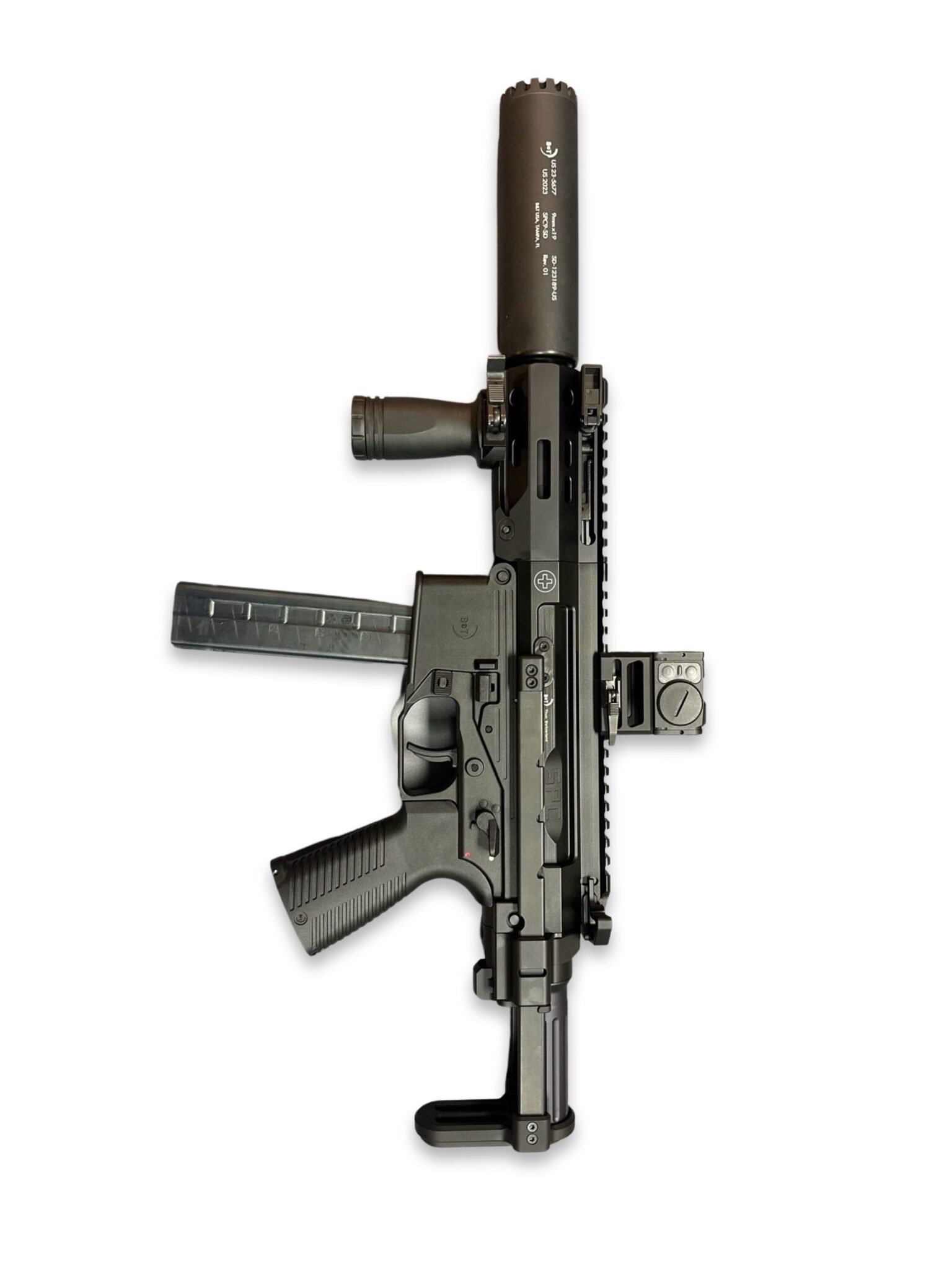 B&T SPC9 PDW-SD SBR With Full Size SD Suppressor SD-123189-US – Axarms