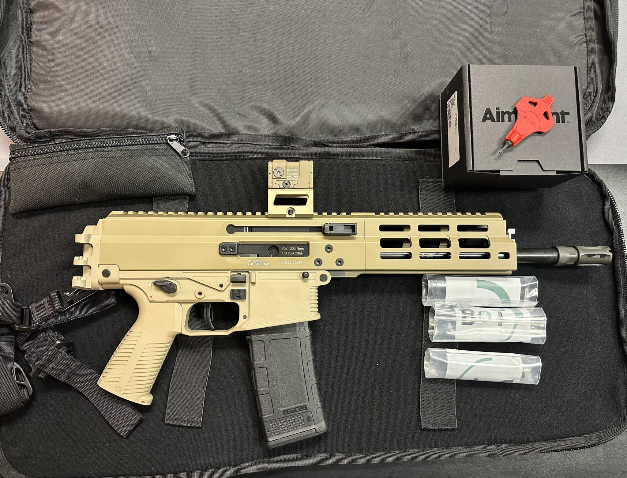 B&T APC223 COYOTE TAN 10.3” GEN 2 PRO Pistol – Axarms