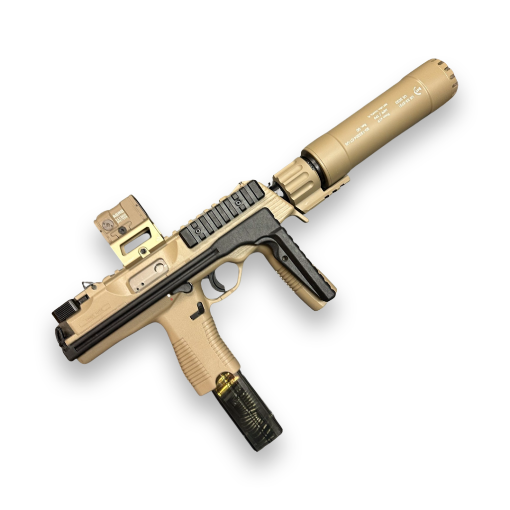 B&T TP9 SBR COYOTE TAN /TP9 SUPPRESSOR PACKAGE (Optic Sold Separately ...