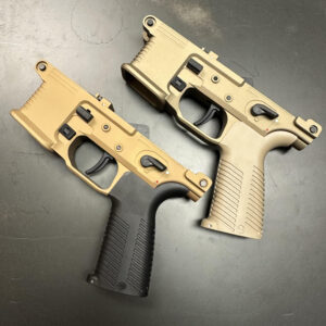 B&T Aluminum Billet Machined Lower Trigger Group for APC9 / GHM9 / SPC9 - Anodized Tan or RAL8000