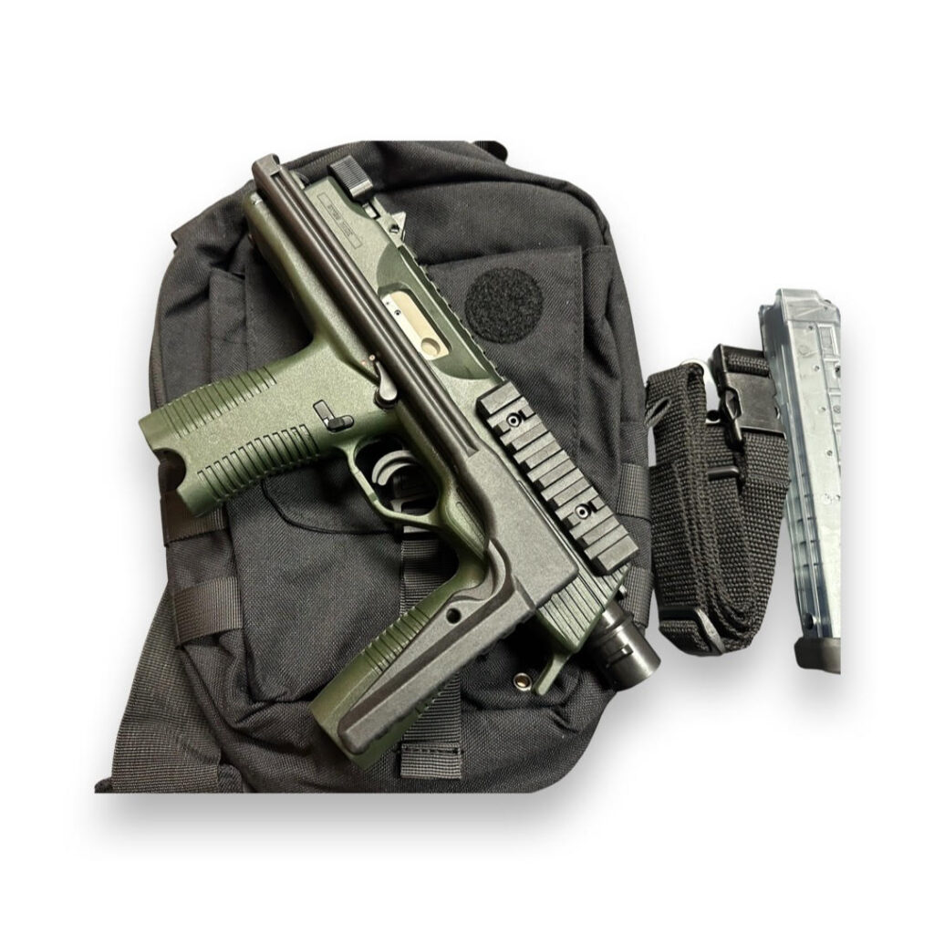 B&T TP9 SBR ALPINE GREEN – Axarms