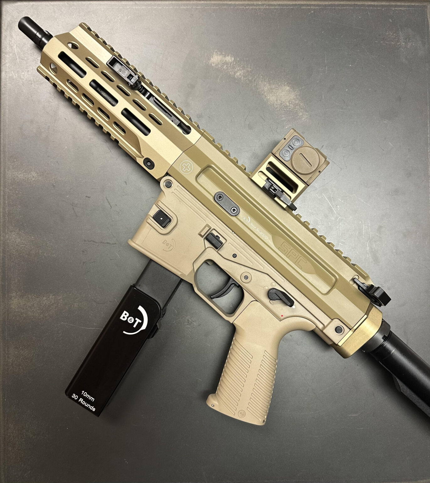 B&T SPC10 10MM Pistol – Coyote Tan – Axarms