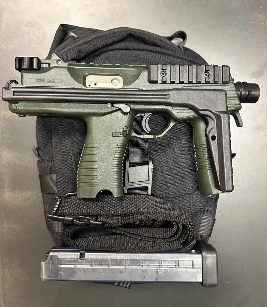 B&T TP9 SBR ALPINE GREEN – Axarms