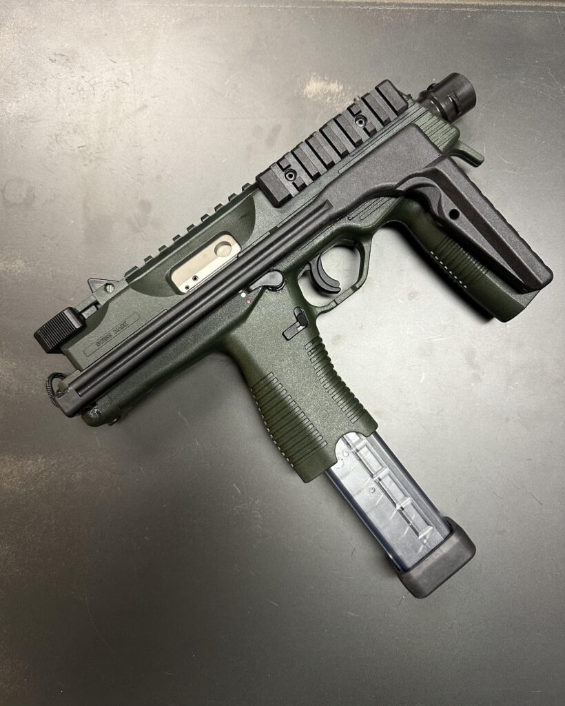 B&T TP9 SBR ALPINE GREEN – Axarms