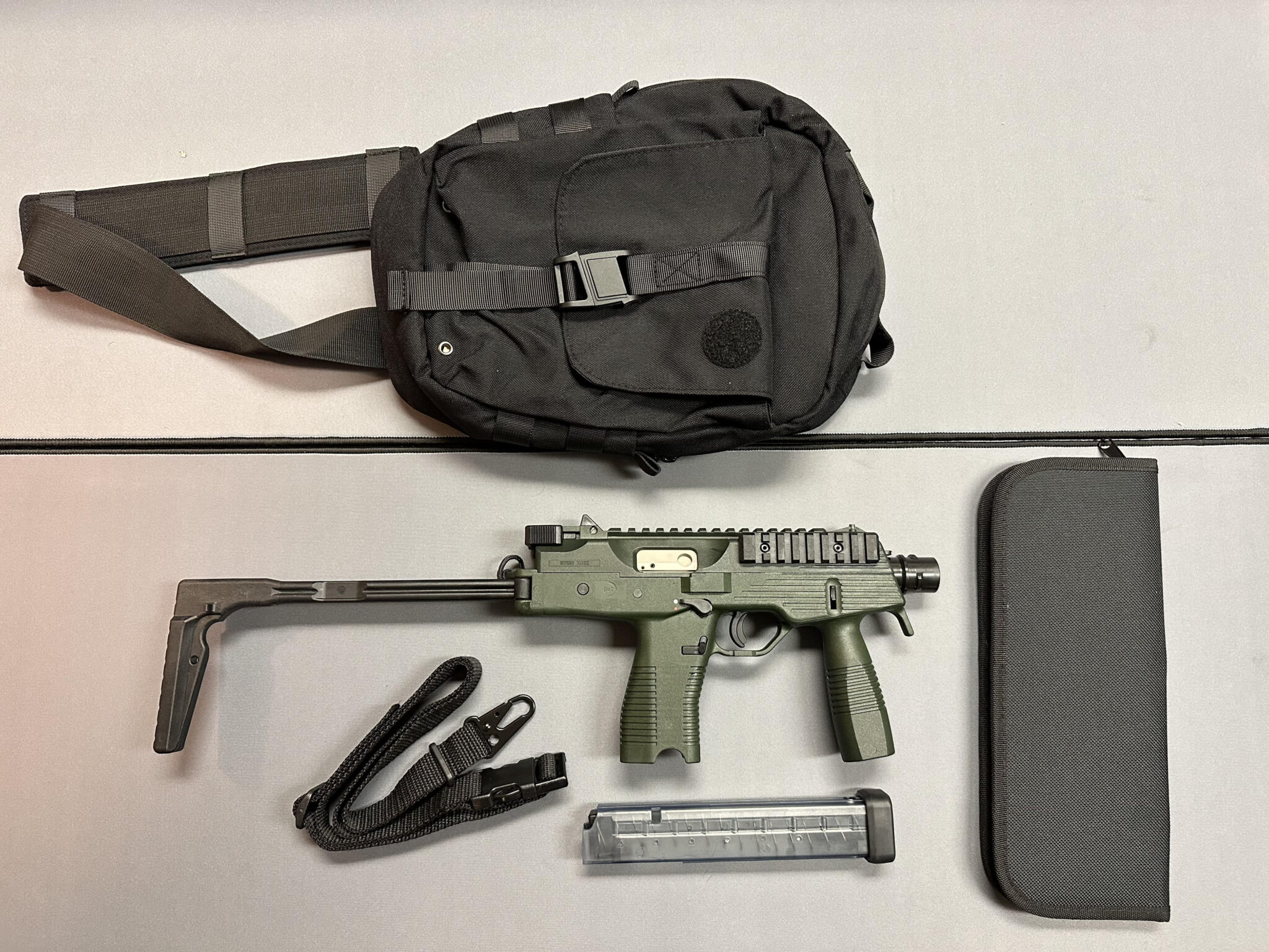 B&T TP9 SBR ALPINE GREEN – Axarms