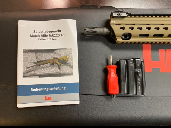 B&T / Heckler & Koch HK MR223A3 Semi-Auto Rifle | 11" Barrel SBR -civilian HK416A5 Rare German Market Edition - Image 12