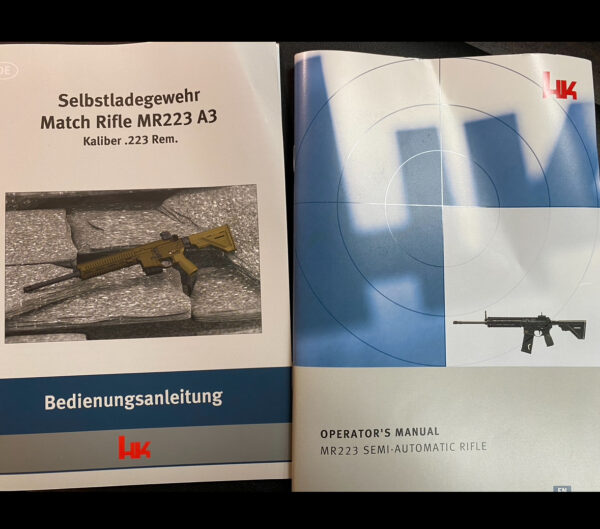 B&T / Heckler & Koch HK MR223A3 Semi-Auto Rifle | 11" Barrel SBR -civilian HK416A5 Rare German Market Edition - Image 24