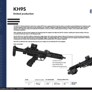 B&T KH9 S (STEN) SBR KH9S | BT-440310-S-US-SBR